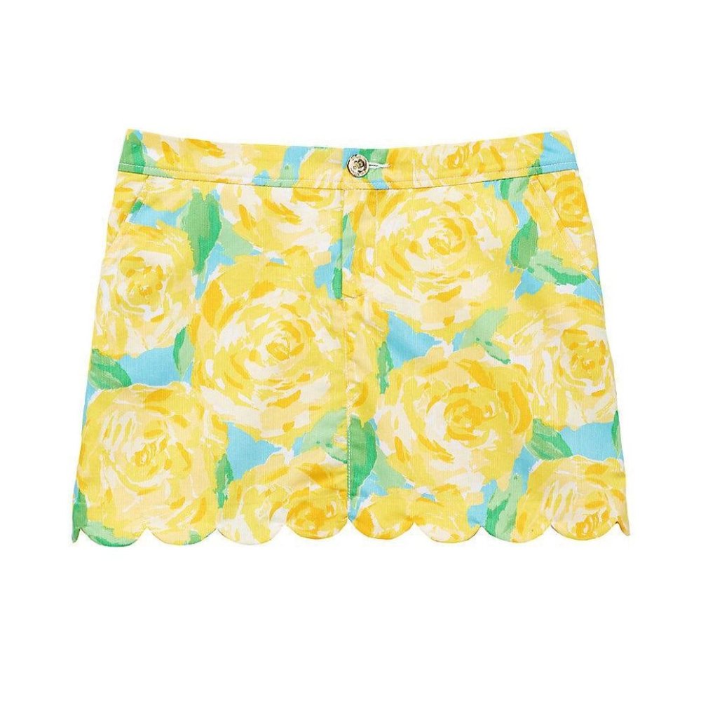RARE! Lilly Pulitzer Colette Scallop Hem Skort